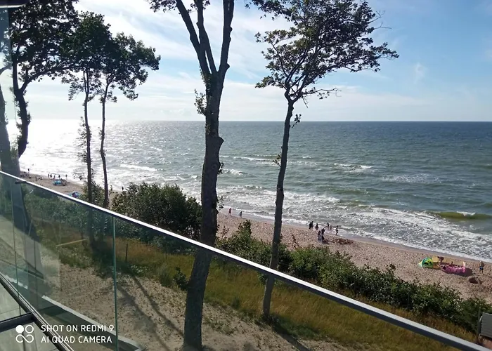 Z Widokiem Na Morze W Kompleksie Hevenia Apartment Rewal